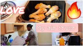 FIRST TIME USING AIR FRYER | MY WEIGHT LOSS UPDATES