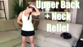 Upper Neck Pain or Back Pain? Simple stretches for instant relief [UPDATED VIDEO]