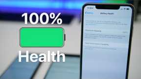 improve iPhone Battery Health before selling | iOS Hack 2022