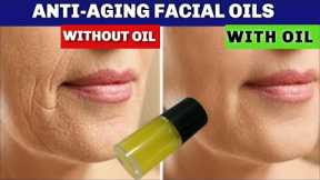 ANTI - AGING FACIAL OIL ONLY 2 DROPS FOR REDUCING WRINKLES RESTORE  COLLAGEN, DRY SKIN + CLEAR SKIN