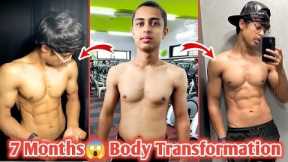 My 7 Month Body Transformation From Fatty To Fit