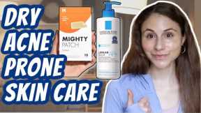 How to TREAT ACNE WHEN YOU HAVE DRY SKIN| Dr Dray