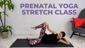 Prenatal Yoga Stretches (Pregnancy Stretches)