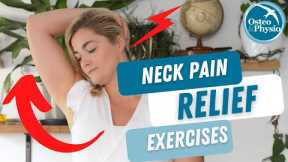 Neck pain relief exercises