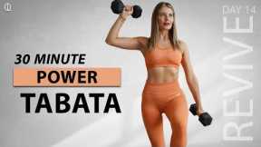 30 MIN FULL BODY DUMBBELL TABATA HIIT WORKOUT- Intense Fat Burn