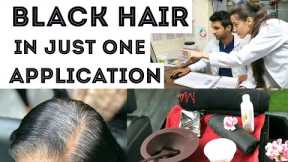In Just 15 Mins Turn White Grey Hair To Black Hair Naturally Permanently | JYOVIS
