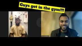 GUYS GET IN THE GYM!! @Isirelinamatasere #fitness #podcast #gym #health #funny #health #workout #men