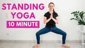 10 MIN STANDING YOGA STRETCH | Yoga Without Mat | Yoga with Uliana