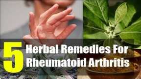5 Home Remedies for Rheumatoid Arthritis | By Top 5.