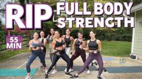 RIP Full Body Strength Workout | Tone & Sculpt the Entire Body | MUSIC DRIVEN 🔥