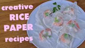 4 HEALTHY RICE PAPER RECIPES FOR WEIGHT LOSS