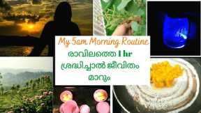 5AM Morning Routine | Early Morning Hacks for a Health & Productive Day |Fathima Reshma #dailyvlogs