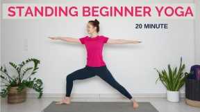 20 min Standing Yoga For Beginners | Back To Basics | Beginner Hatha Yoga