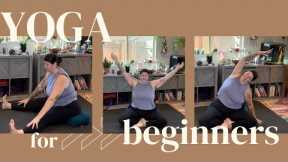 Yoga For Beginners | 25 min Plus Size Friendly Seated Flow