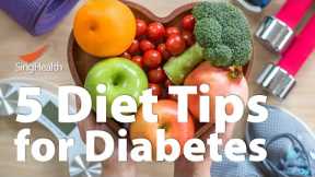 5 Diet Tips for Diabetes