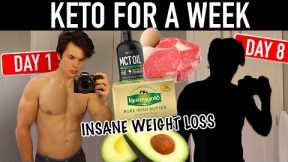 I Tried The Keto Diet For A Week | Ketogenic Diet Results | Best Weight Loss Diet?
