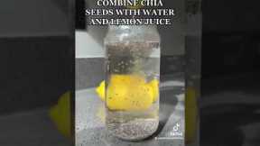 Chia Seed Water Health Hacks. Effective Remedy For Weight-loss.