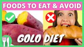 Foods To Eat & Avoid On The GOLO Diet