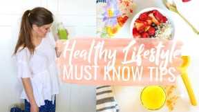 Healthy Lifestyle Tips that will Change Your Life! Recipes + Fit Tips