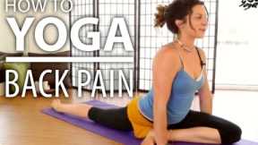 Yoga For Back Pain - 30 Minute Back Stretch, Sciatica Pain, & Flexibility Yoga Flow