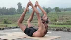 Advanced Traditional Hatha Yoga with Babu Raj. Flexibility & Strength from the Himalayas, India