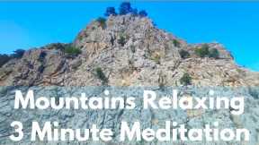 Three Minute Meditation | Relaxing Video | Calming Music | Reduce Stress Meditation