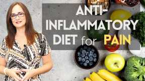 Anti inflammatory food diet for chronic inflammation, chronic pain and arthritis