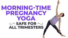 Good Morning Pregnancy Yoga | First, Second & Third Trimester Prenatal Yoga