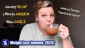 Weight Loss Update! Weight Loss Journey 1 Month WEIGH IN UPDATE GOALS | WW 2023 | Weight Watchers