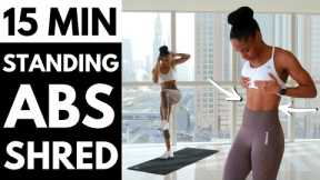 NO JUMPING!! STANDING ONLY ABS WORKOUT | Get Ripped ABS