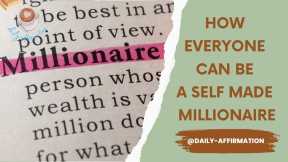  Unlock the Secrets to Becoming a Self-Made Multimillionaire!  