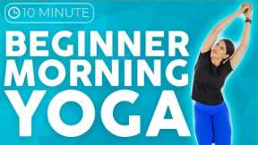 10 minute MORNING Yoga for Beginners | Beginner Yoga STRETCH & WAKE UP