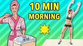 Best 10 minuts morning workout.  Full body Fat Burnning.