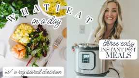 Healthy Eating for Busy Moms: Instant Pot Recipes! + What I Eat in a Day | Becca Bristow RD