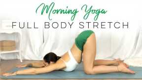 BEST Morning Stretches In Bed! | 10 Minute Morning Yoga Full Body Stretch
