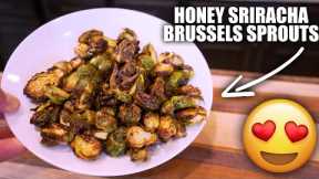 THE AIR FRYER BRUSSELS SPROUTS I'VE BEEN EATING EVERY SINGLE DAY! | Easy Weight Loss Recipe