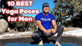 10 Best Yoga Poses for Men - Yoga for Men Stretch Class - Sean Vigue Fitness