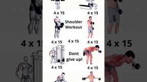 3D shoulders workout | shoulder workout 💪 👌