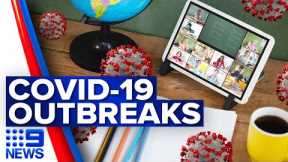 Students forced into remote learning amid COVID-19 outbreaks across NSW | 9 News Australia