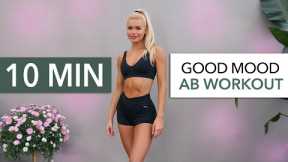 10 MIN GOOD MOOD ABS - on the beat of party music I very intense sixpack workout