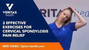 2 Effective Exercises for Cervical Spondylosis Pain Relief