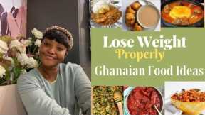 How To Lose Weight Properly I Ghanaian Food Ideas For Portion Control I Tips from A Pharmacist