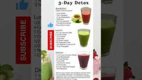 Revitalize Your Health in 72 Hours: 3-Day Detox Facts | Health Fit Stats