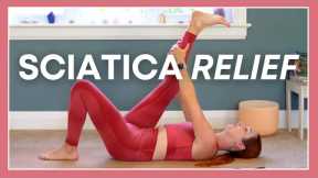 5 min Yoga for Sciatica Pain Relief (TOP 5 POSES)