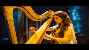 Heavenly Harp Music 🎵 Serene Melodies for Stress Relief & Deep Relaxation