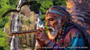 Healing Your Nervous System And Body | Reduce Stress,Anxiety&Depression🍀Native American Flute Music