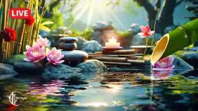 Healing Music For The Soul 🍀 Water sounds - Relaxing Music to Relieve Stress, Anxiety, Depression