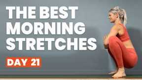 The Best Morning Yoga Stretches - 21 days of free live online yoga classes - (Day 21)
