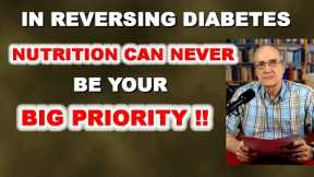 In Reversing Diabetes, Glucose Trumps Nutrition
