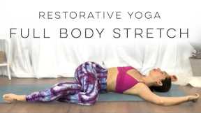 20 Minute Restorative Yoga Full Body Stretch